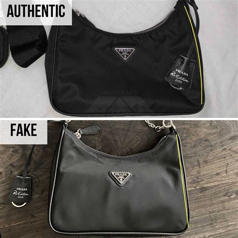 replica prada neon pouch|real Prada bag.